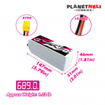 CNHL G+Plus 4000mAh 22.2V 6S 70C Lipo Battery